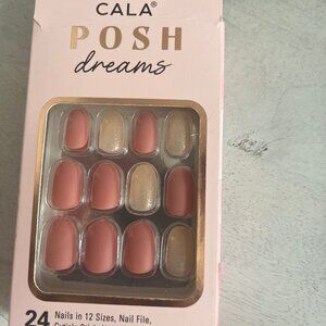 Cala Posh Pink Press on Nails